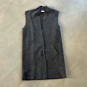 Wrap long vest size 6